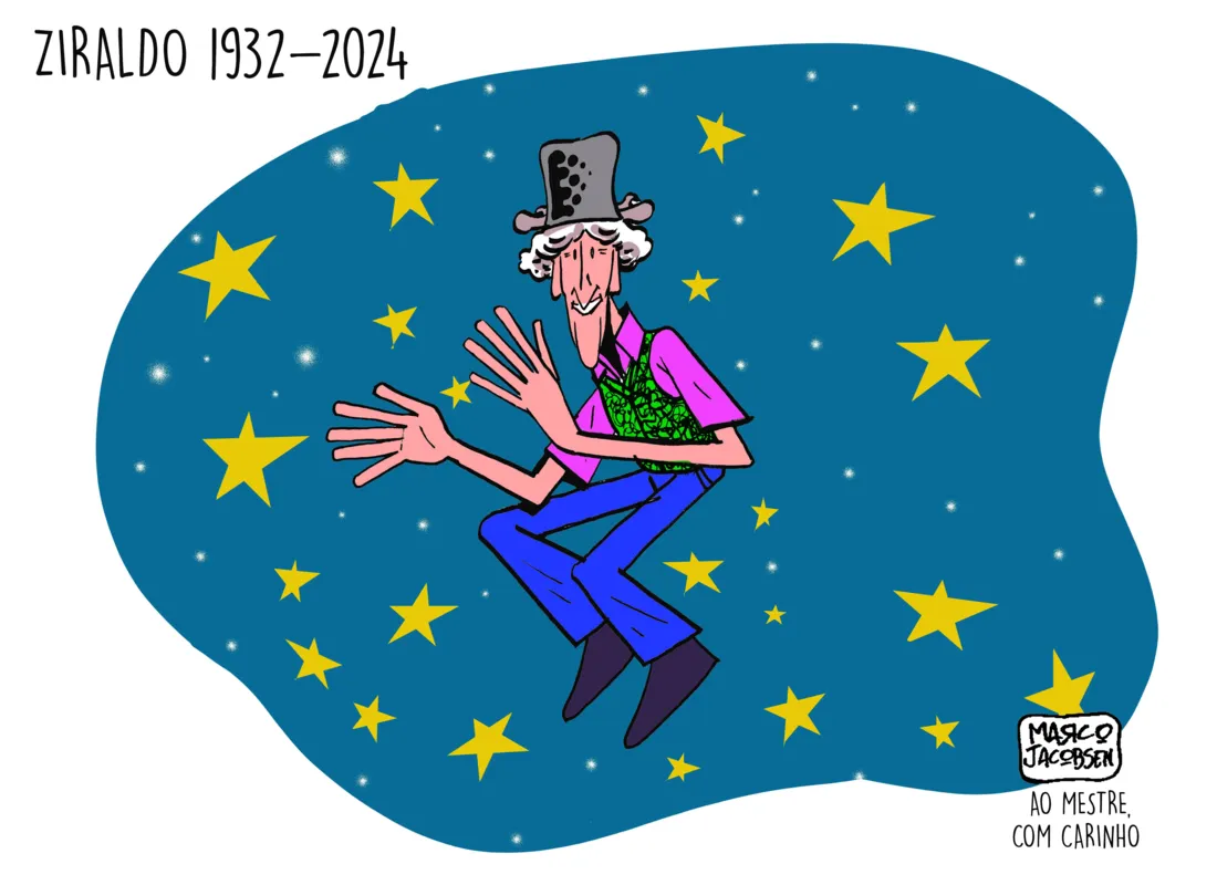 Imagem ilustrativa da imagem Charge 08/04/2024