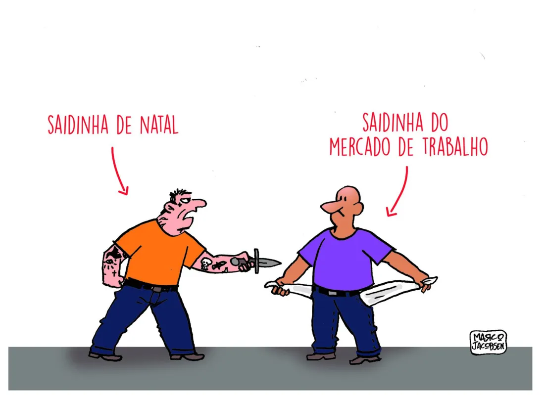 Imagem ilustrativa da imagem Charge 09/01/2024