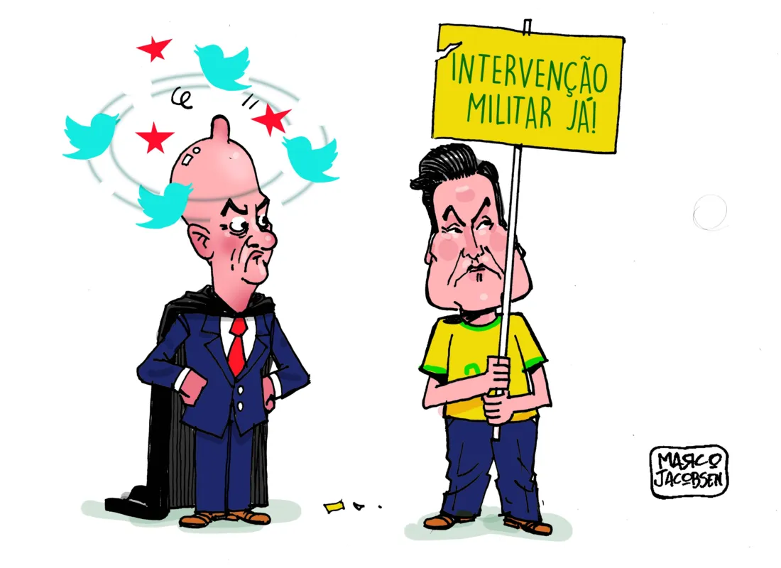 Imagem ilustrativa da imagem Charge 09/04/2024