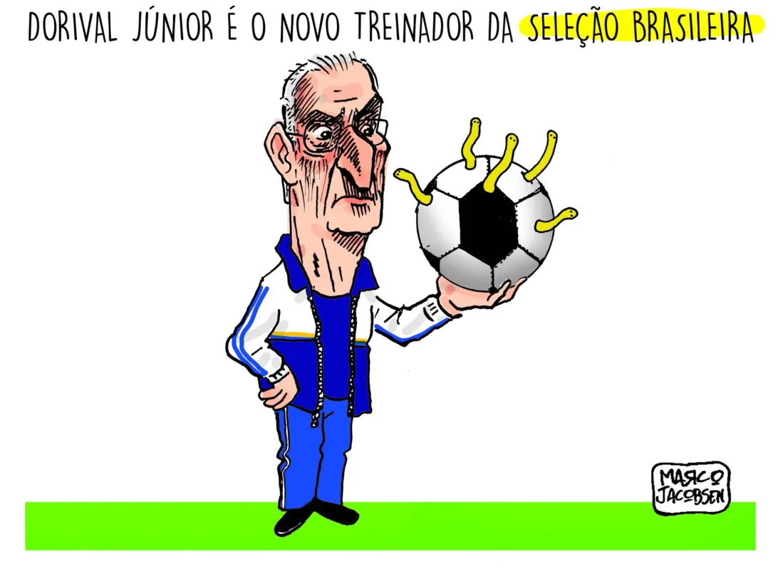 Imagem ilustrativa da imagem Charge 11/01/2024