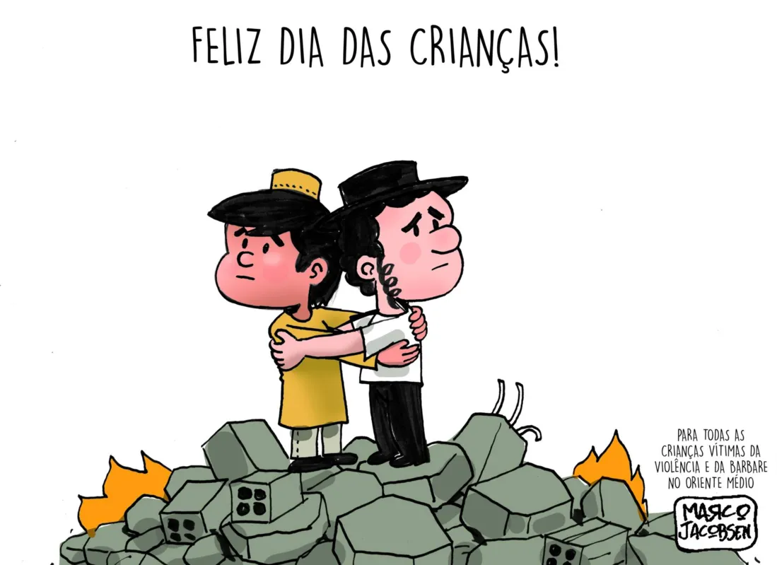 Imagem ilustrativa da imagem Charge 12/10/2023