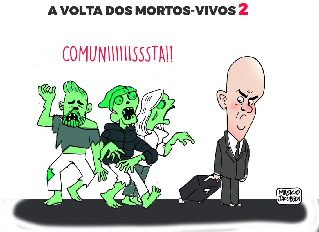 Imagem ilustrativa da imagem Charge 14/02/2024