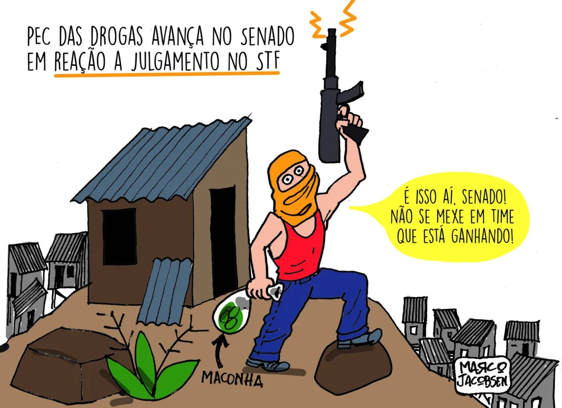 Imagem ilustrativa da imagem Charge 14/03/2024