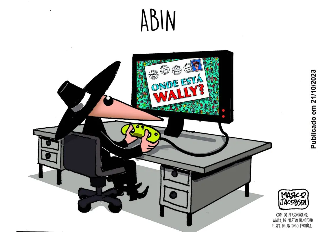 Imagem ilustrativa da imagem Charge 15/02/2024