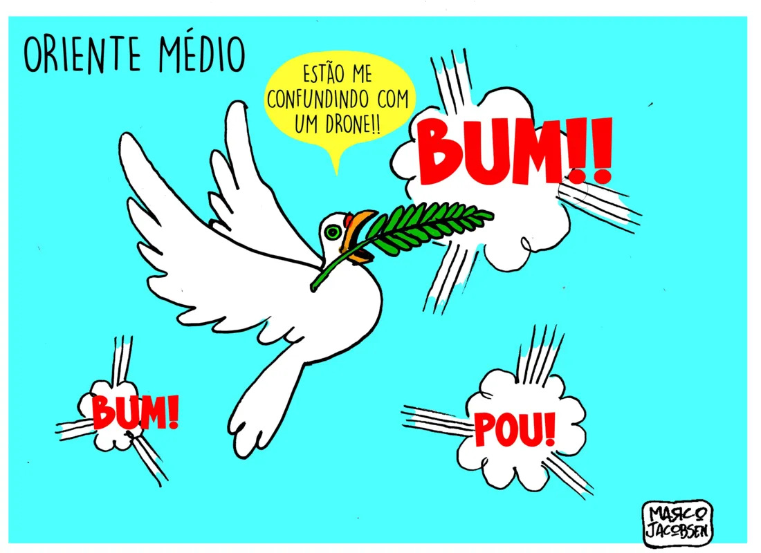Imagem ilustrativa da imagem Charge 15/04/2024