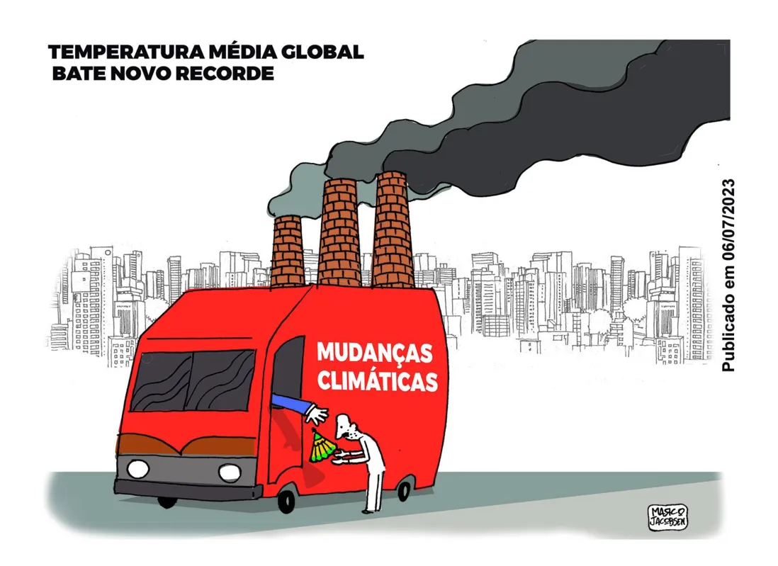 Imagem ilustrativa da imagem Charge 16/02/2024