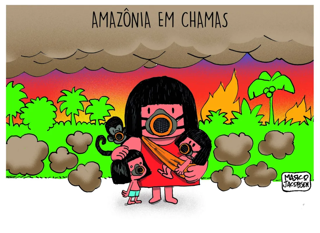 Imagem ilustrativa da imagem Charge 16/10/2023