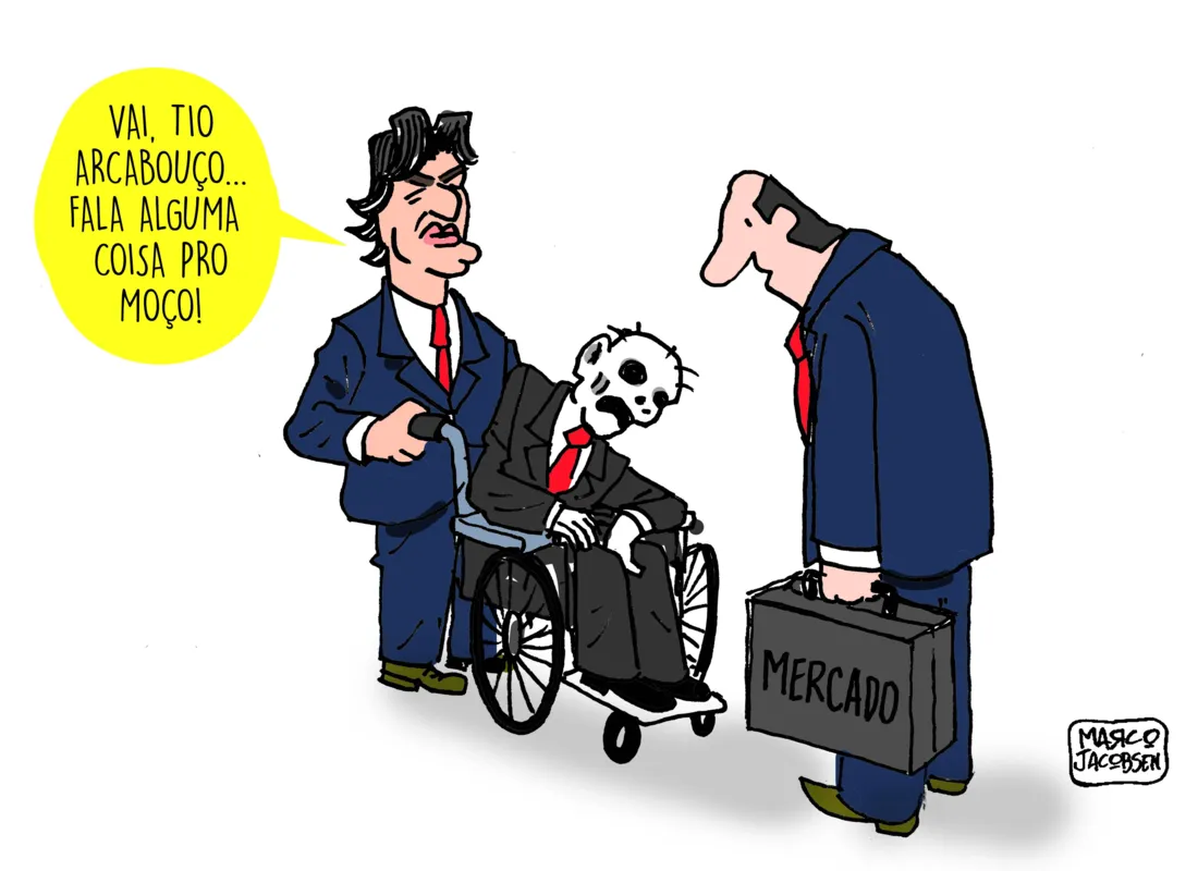 Imagem ilustrativa da imagem Charge 18/04/2024