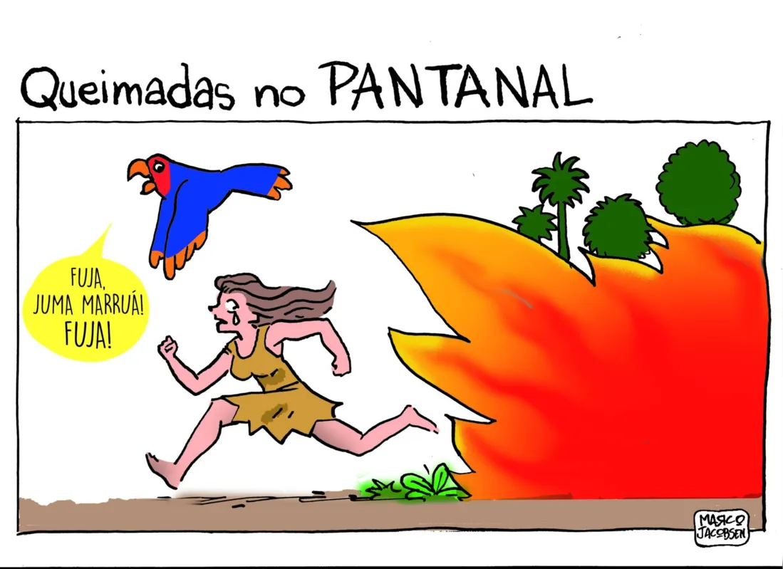 Imagem ilustrativa da imagem Charge 18/11/2023