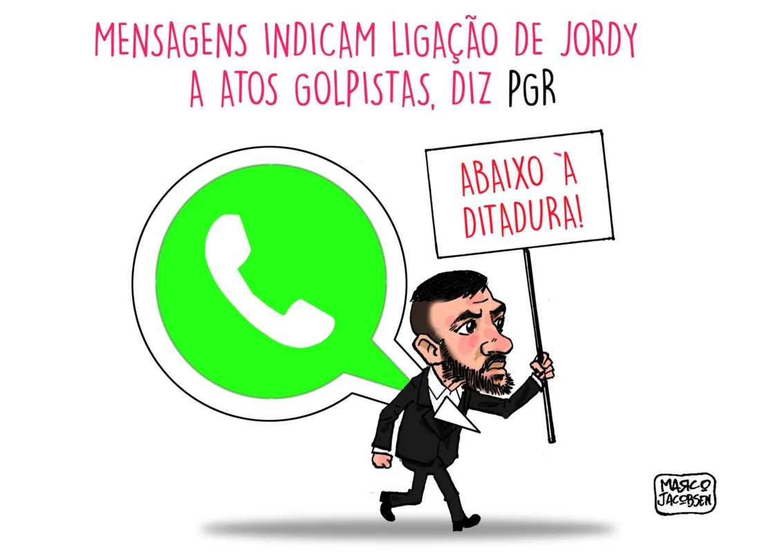 Imagem ilustrativa da imagem Charge 19/01/2024
