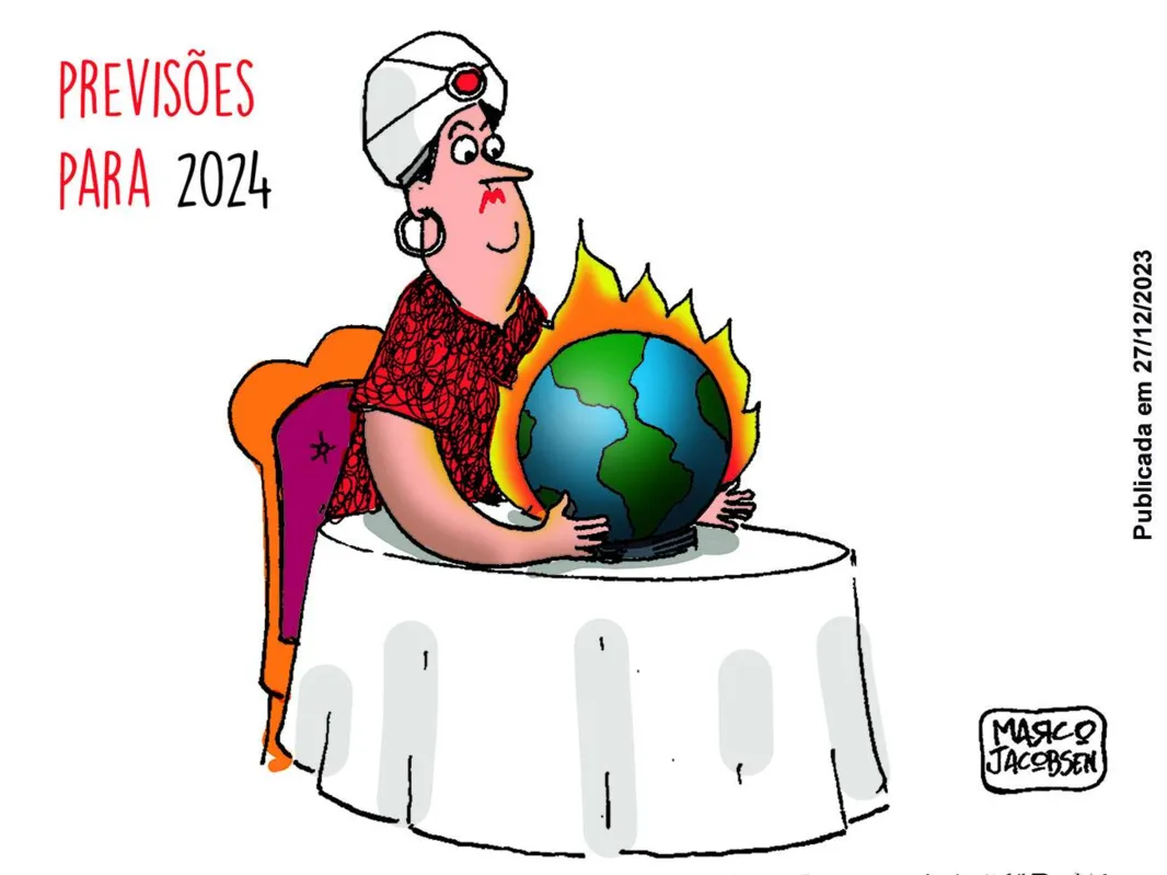 Imagem ilustrativa da imagem Charge 19/02/2024