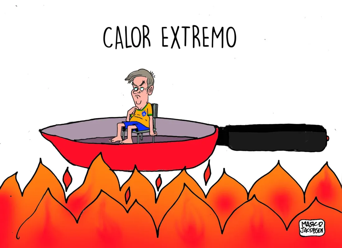 Imagem ilustrativa da imagem Charge 19/03/2024