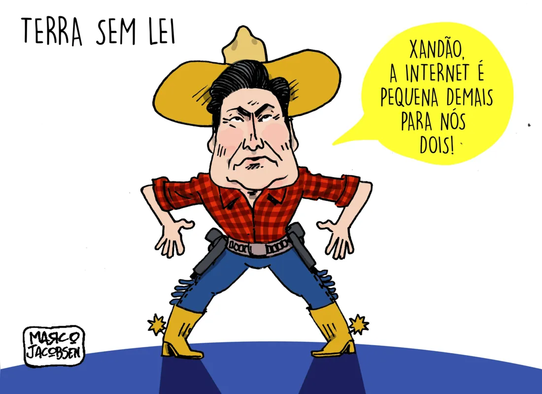 Imagem ilustrativa da imagem Charge 19/04/2024