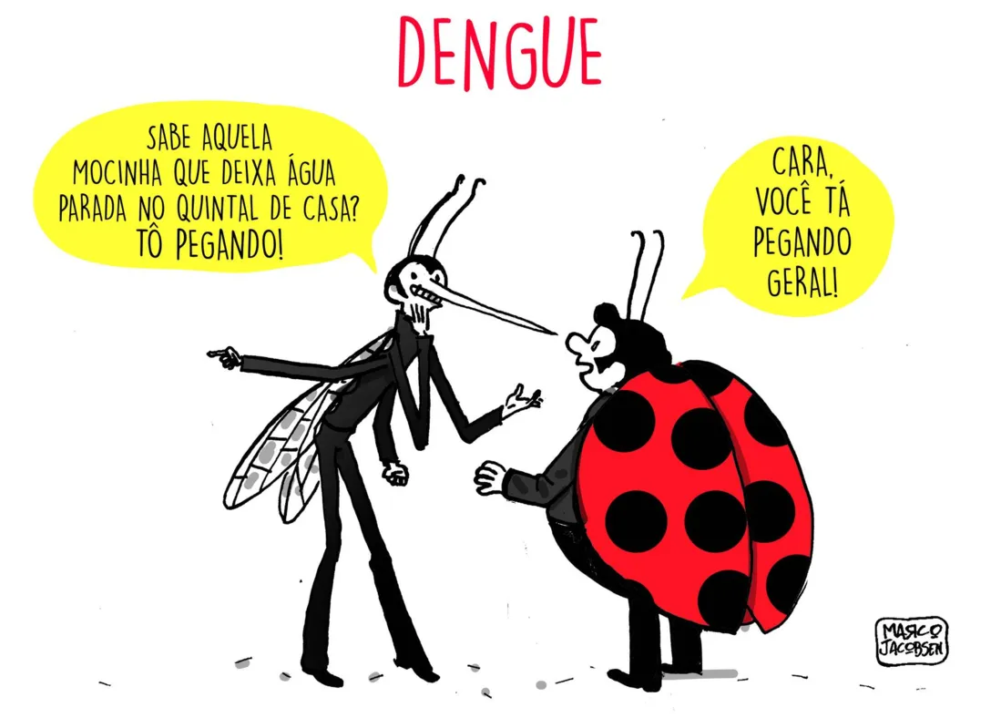 Imagem ilustrativa da imagem Charge 20/01/2024