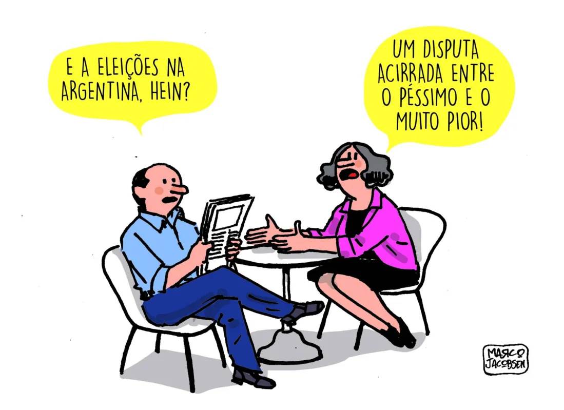 Imagem ilustrativa da imagem Charge 20/11/2023