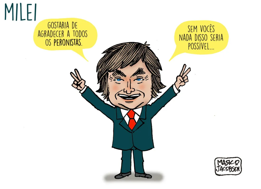 Imagem ilustrativa da imagem Charge 21/11/2023
