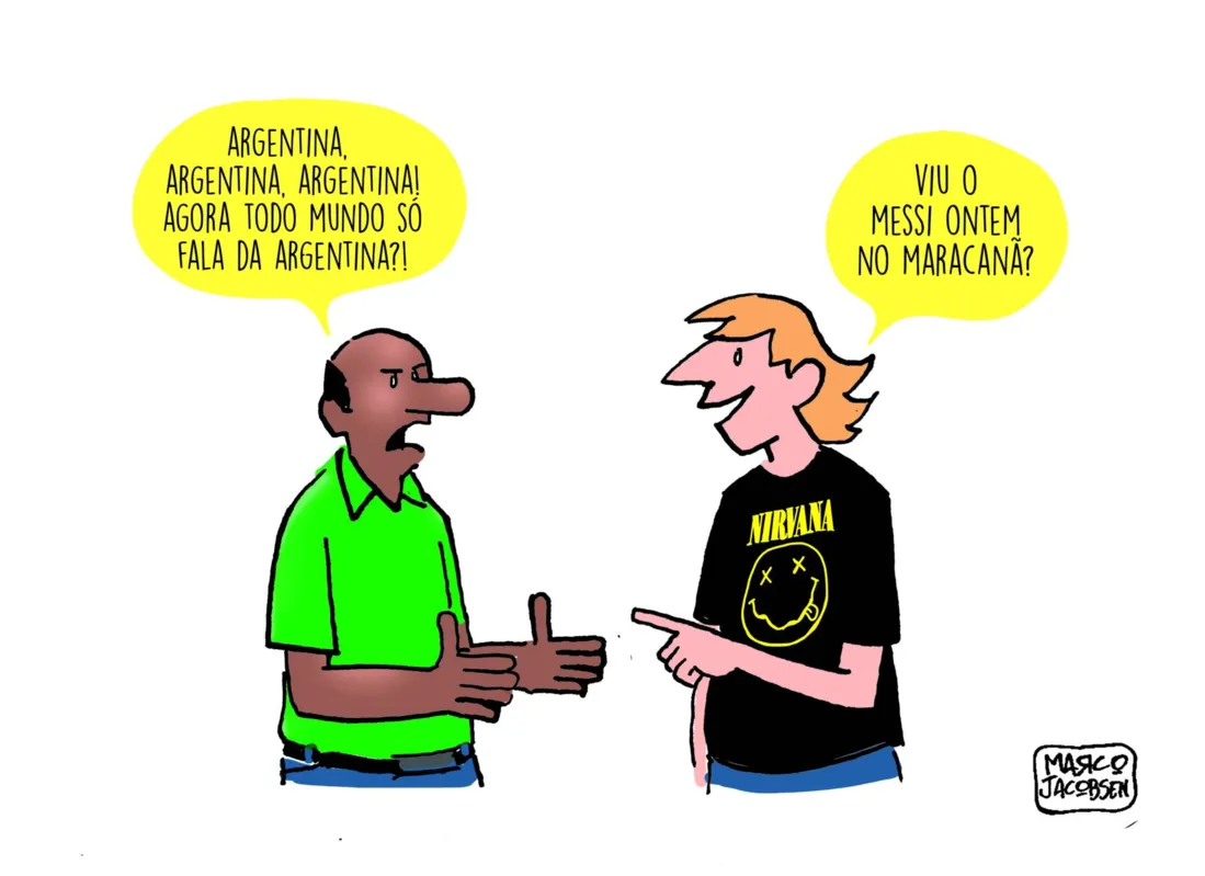 Imagem ilustrativa da imagem Charge 21/11/2023