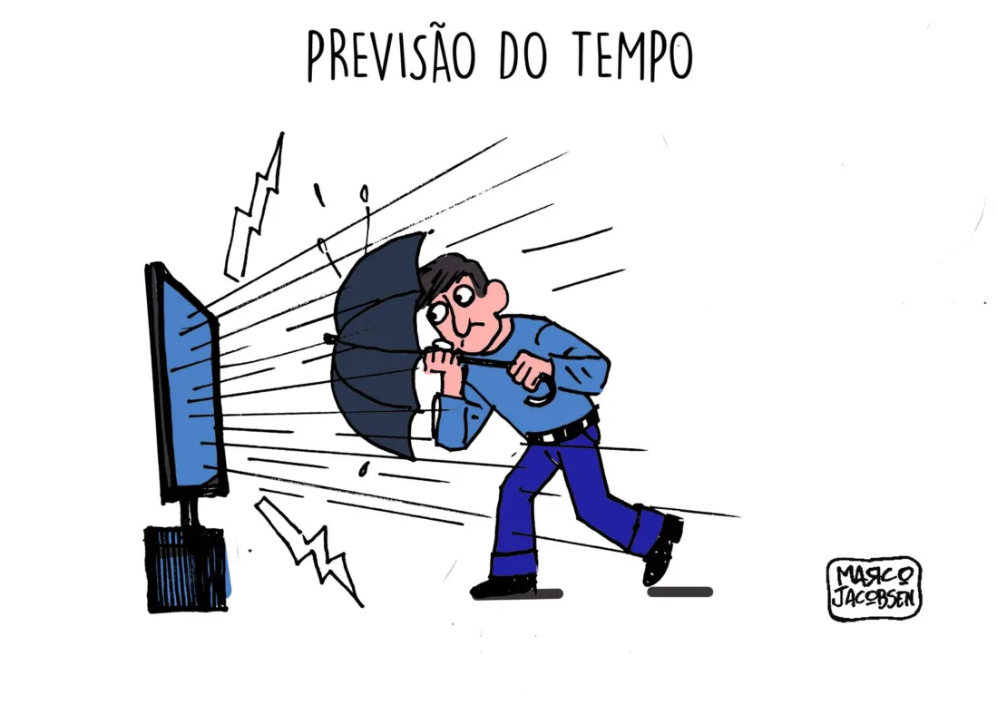 Imagem ilustrativa da imagem Charge 22/01/2024