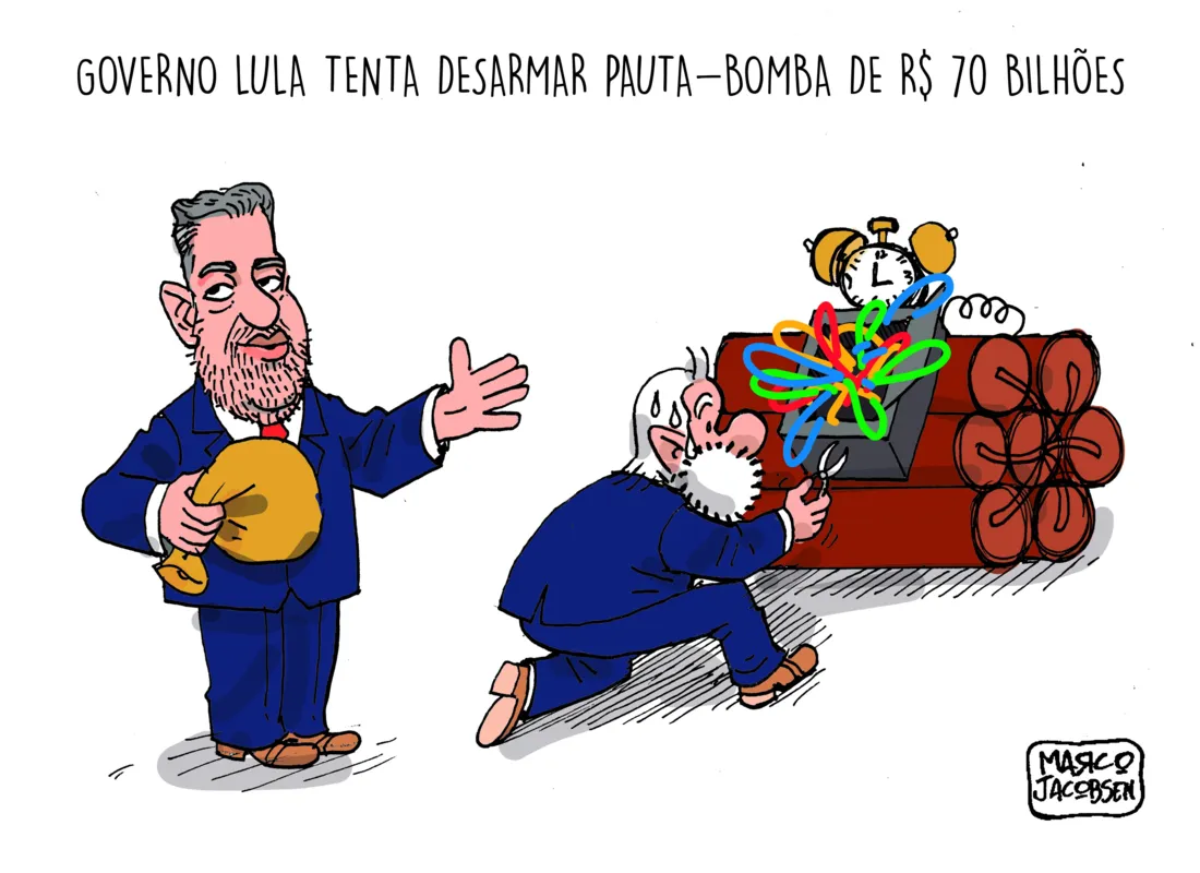 Imagem ilustrativa da imagem Charge 23/04/2024
