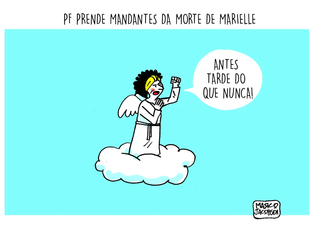 Imagem ilustrativa da imagem Charge 25/03/2024