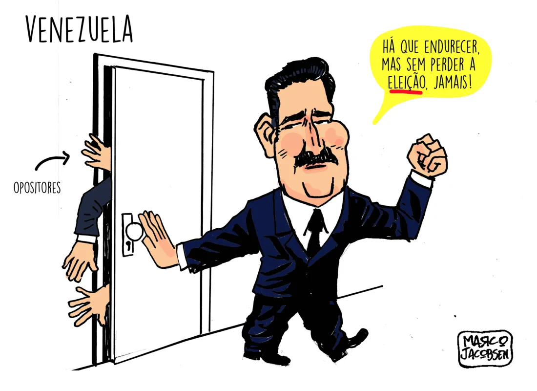 Imagem ilustrativa da imagem Charge 27/03/2024