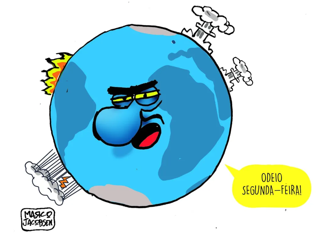 Imagem ilustrativa da imagem Charge 30/10/2023