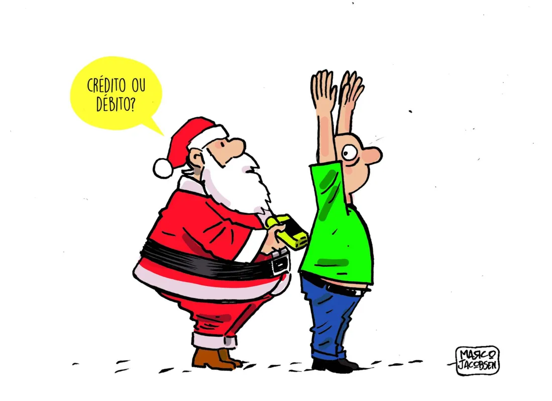 Imagem ilustrativa da imagem Charge do dia - 21 dezembro 2023