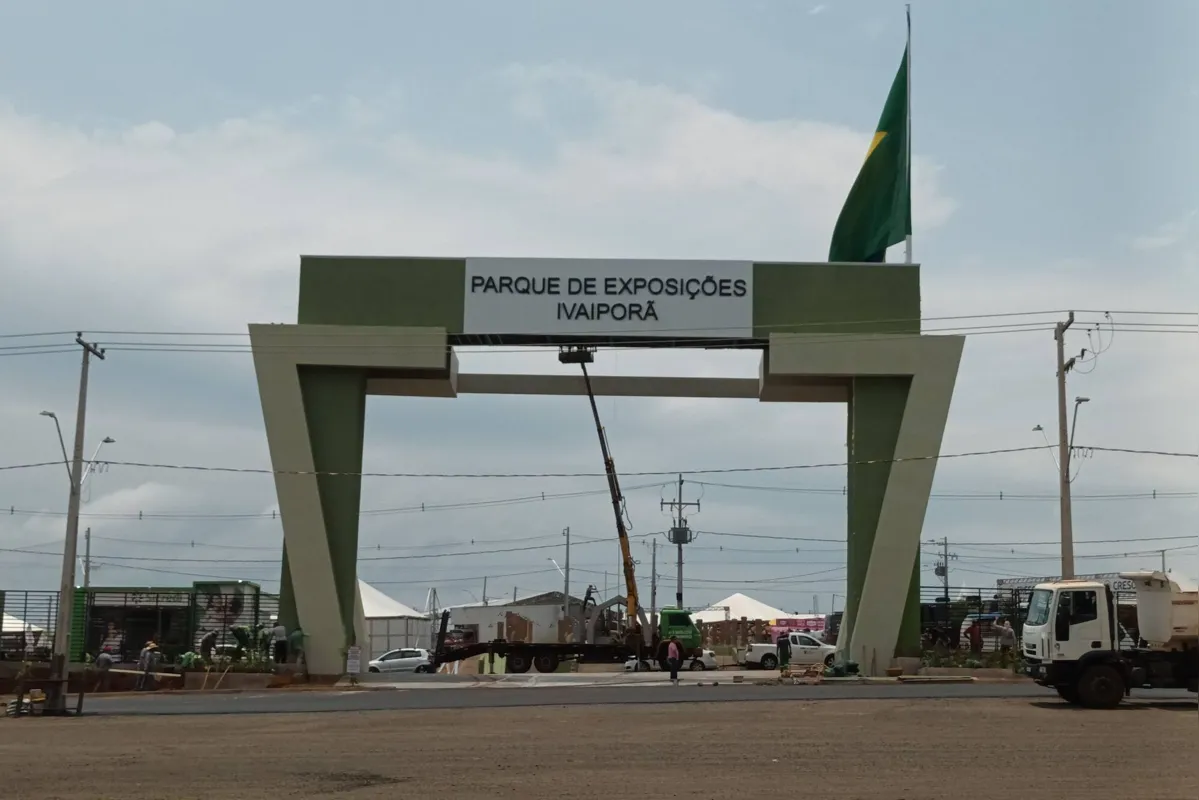 O Parque de Exposições foi construído pelo município de Ivaiporã e contou com recursos de R$ 5,4 milhões do Estado