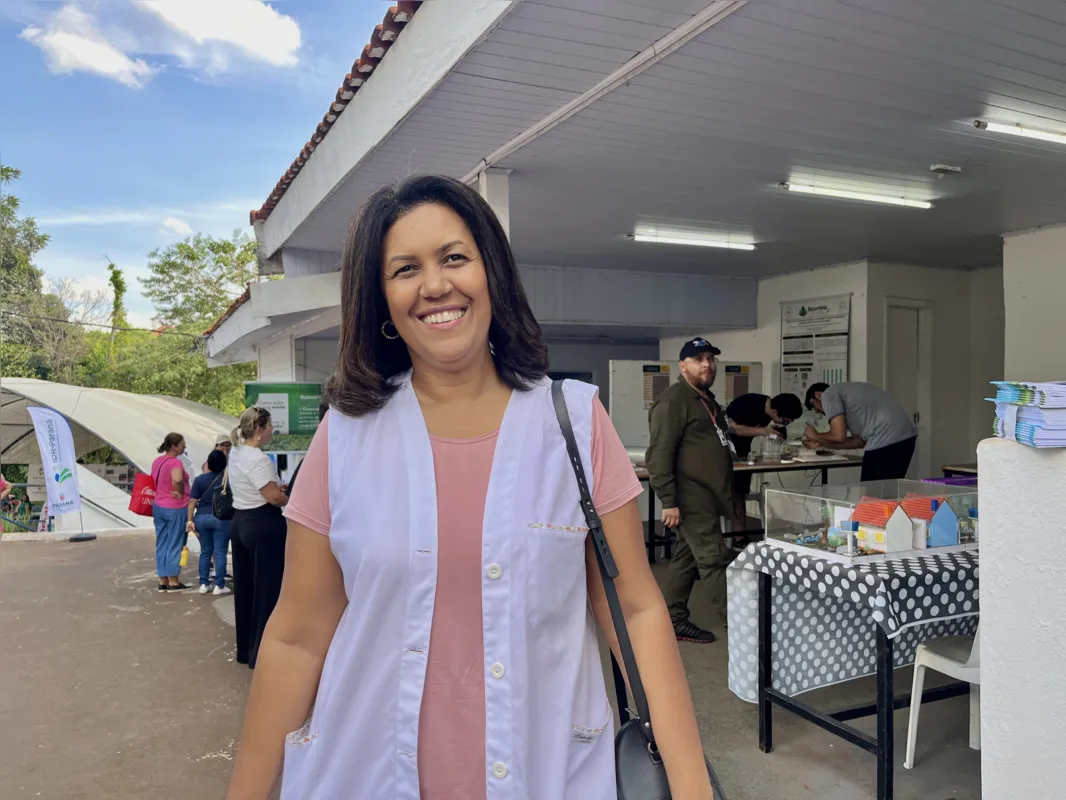 Esta não é a primeira vez que a professora Fabiana Ferreira dos Reis traz seus alunos para a Expo londrina