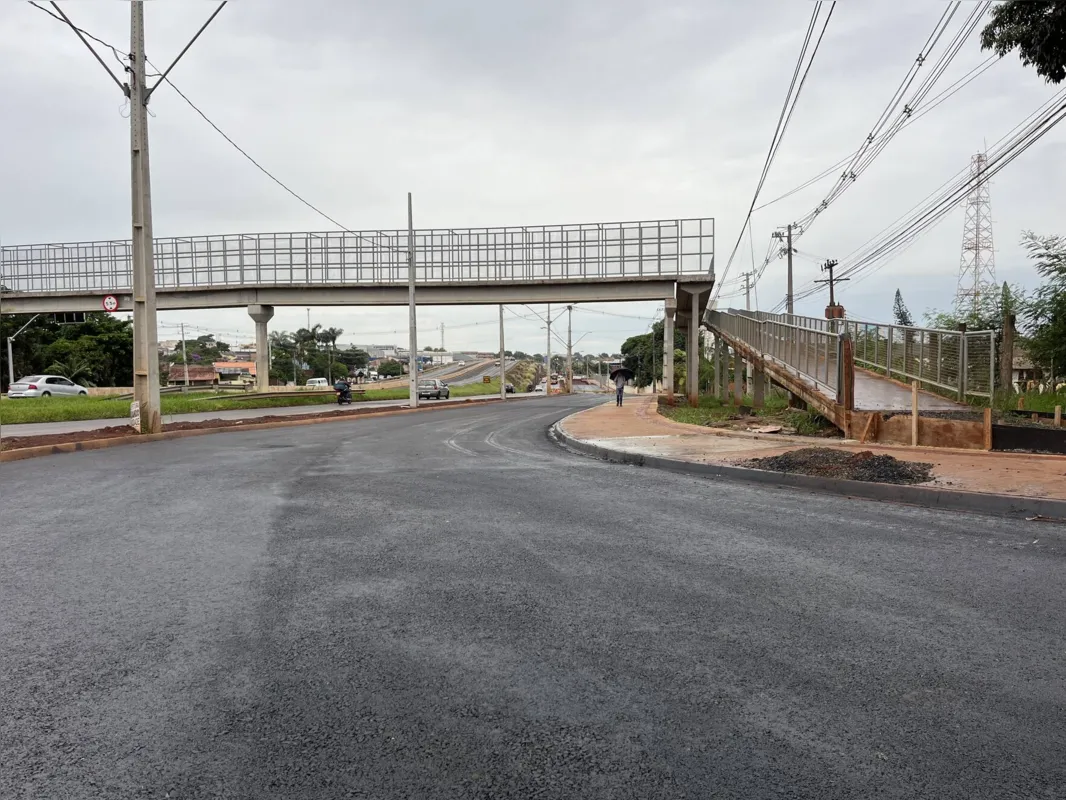 Novas pistas na marginal estão com 51% de execução