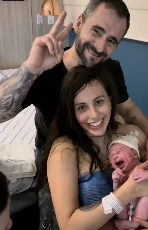 Nascimento de Mayah foi tranquilo e respeitoso, segundo a mãe Gabriela Madalosso Zanatta