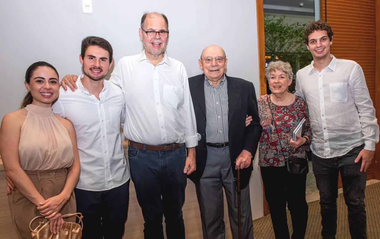 Ana Gabriela Correia, Bruno Blanco, Alex Canziani, Wilson Sokolowski e Lígia Sokolowski