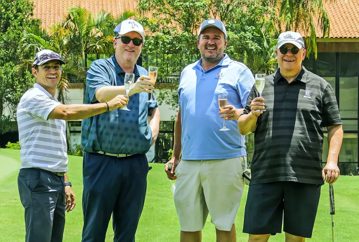 João Nilo Rodrigues, Alexandre Aching, Fabio Marin e Clovis Bohrer.