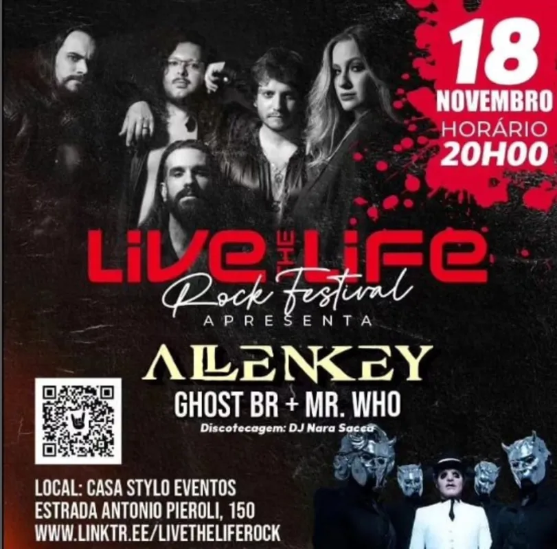 Live The Life Rock Festival: bandas de São Paulo em Londrina numa noite de rock 'n' roll