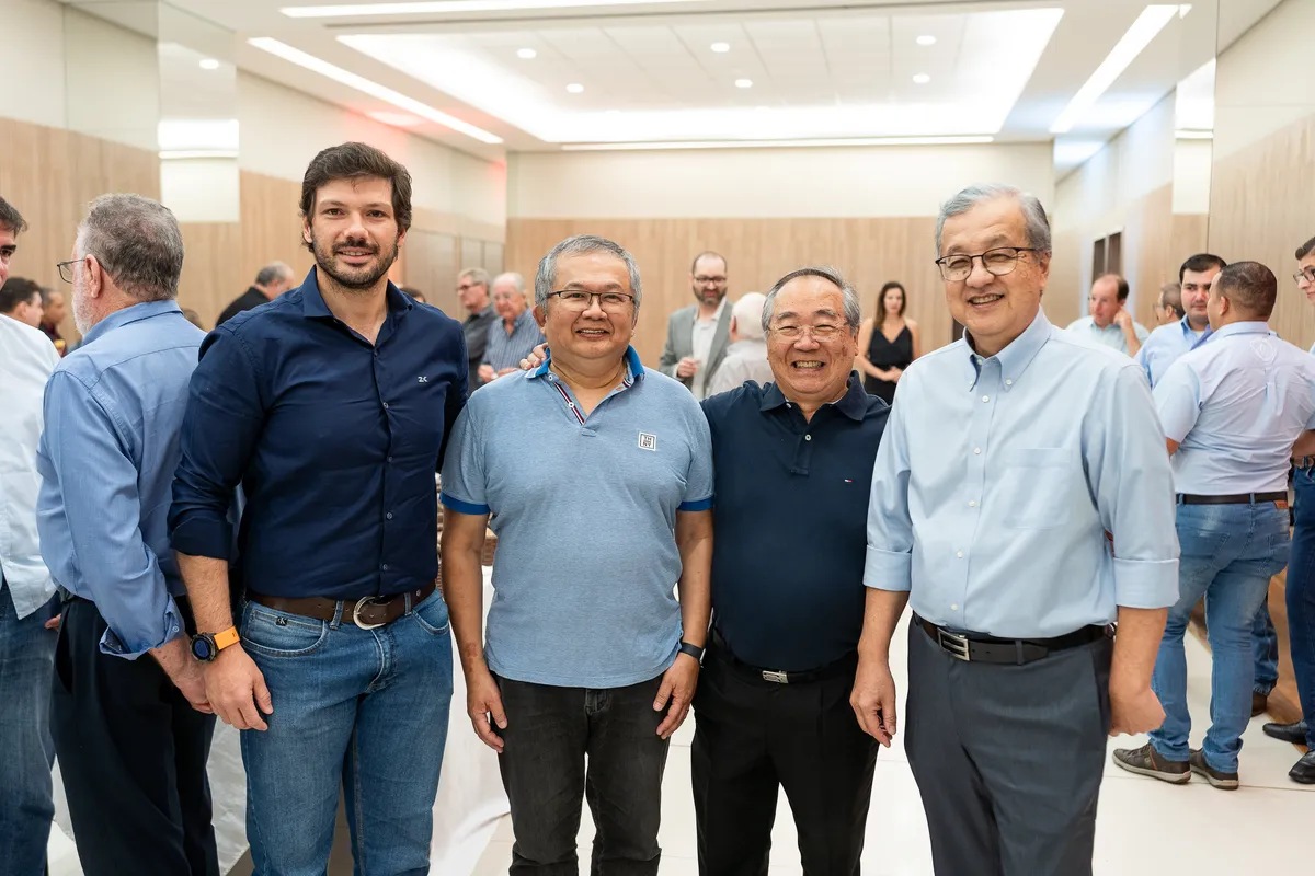 Tiago Amaral, Lucio Kamiji, Nelson Tsukahara e George Hiraiwa