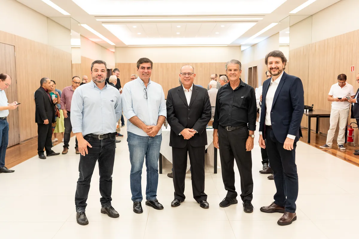 Fabrício Bianchi, Marcelo Belinati, José Nicolás, Cláudio Tedeschi e Fernando Moraes