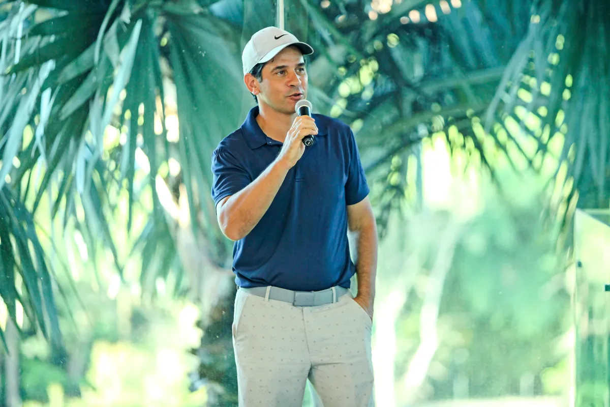 Ricardo Imperatriz, um dos golfistas que em conjunto com a Diretoria do Royal Golf ajudou a trazer e viabilizar o torneio em Londrina