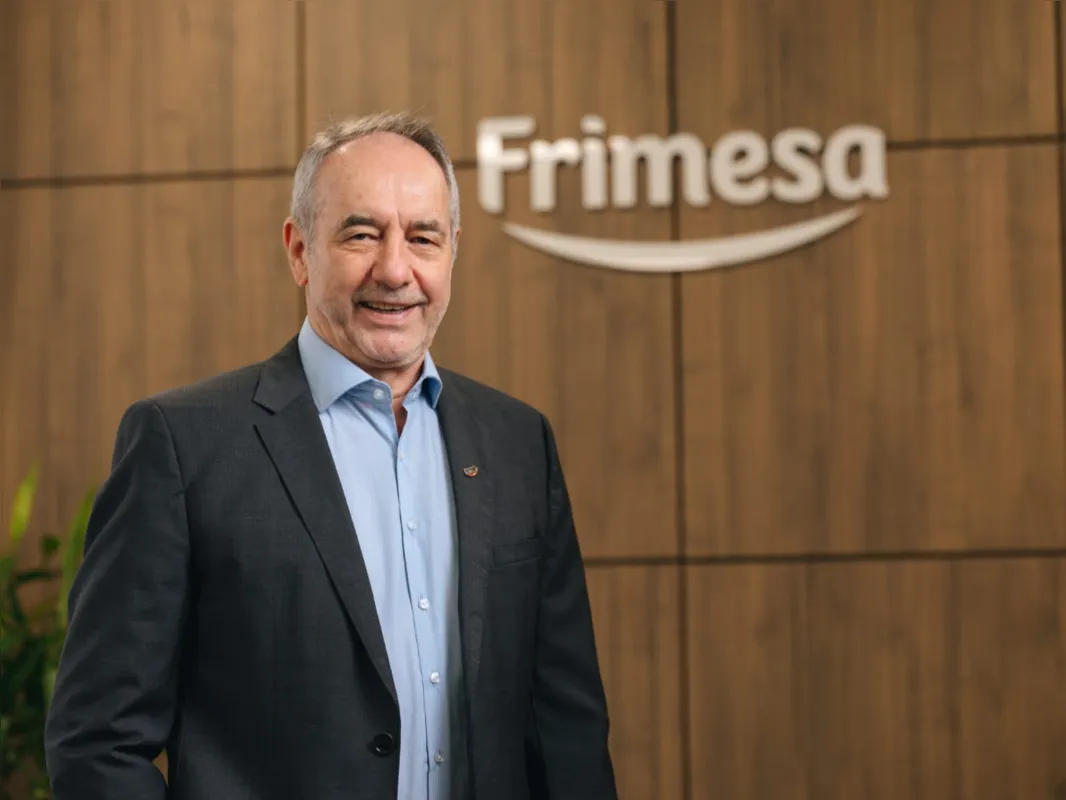 Elias Zydek, presidente executivo da Frimesa, destaca nova planta de suínos em Assis Chateaubriand