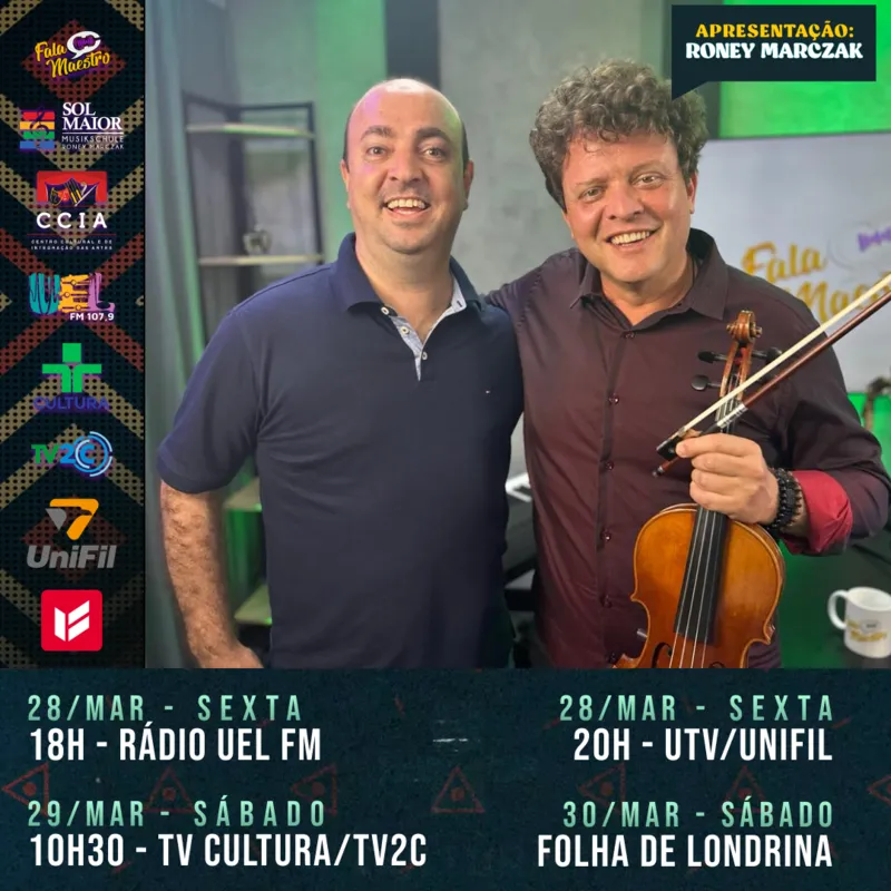 Imagem ilustrativa da imagem FALA MAESTRO, com Bruno Jota