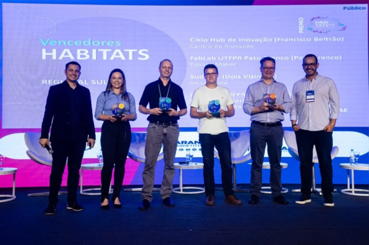 Imagem ilustrativa da imagem FabLab UTFPR-PB é premiado no Encontro Estadual de Parques Tecnológicos