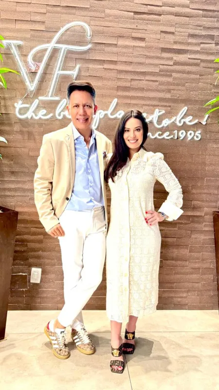 Isis Faustino e Edson Wander, o querido Xuxu