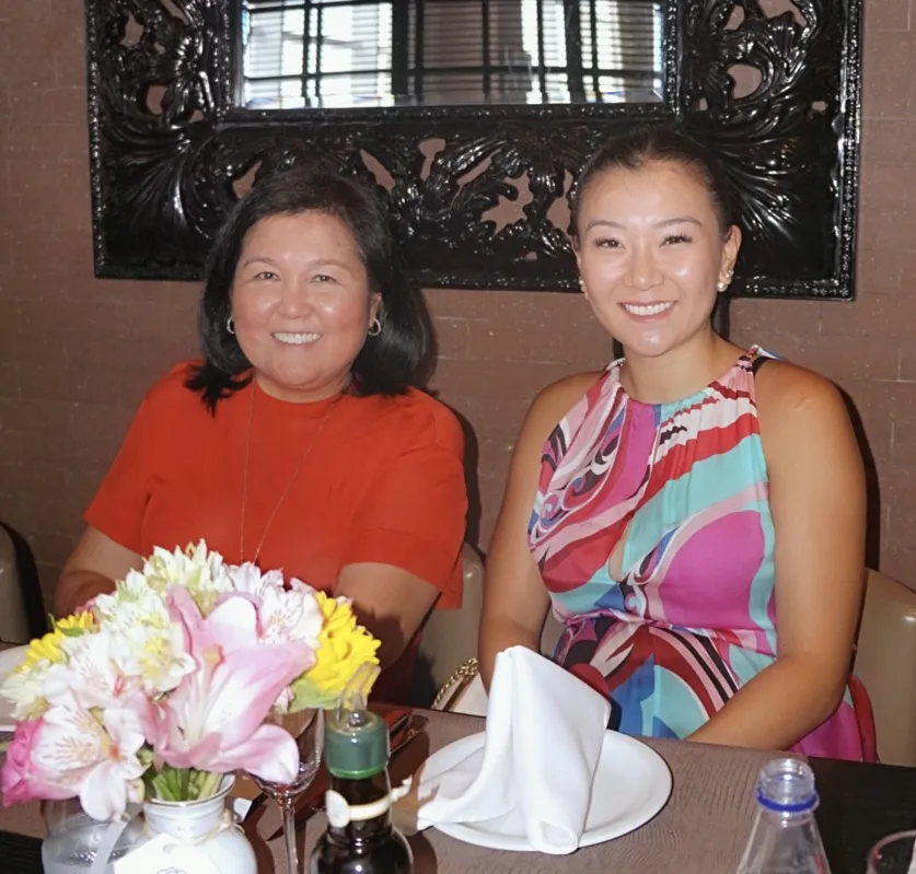 Marcia Kobayashi e a filha, Déborah Kobayashi Barbante