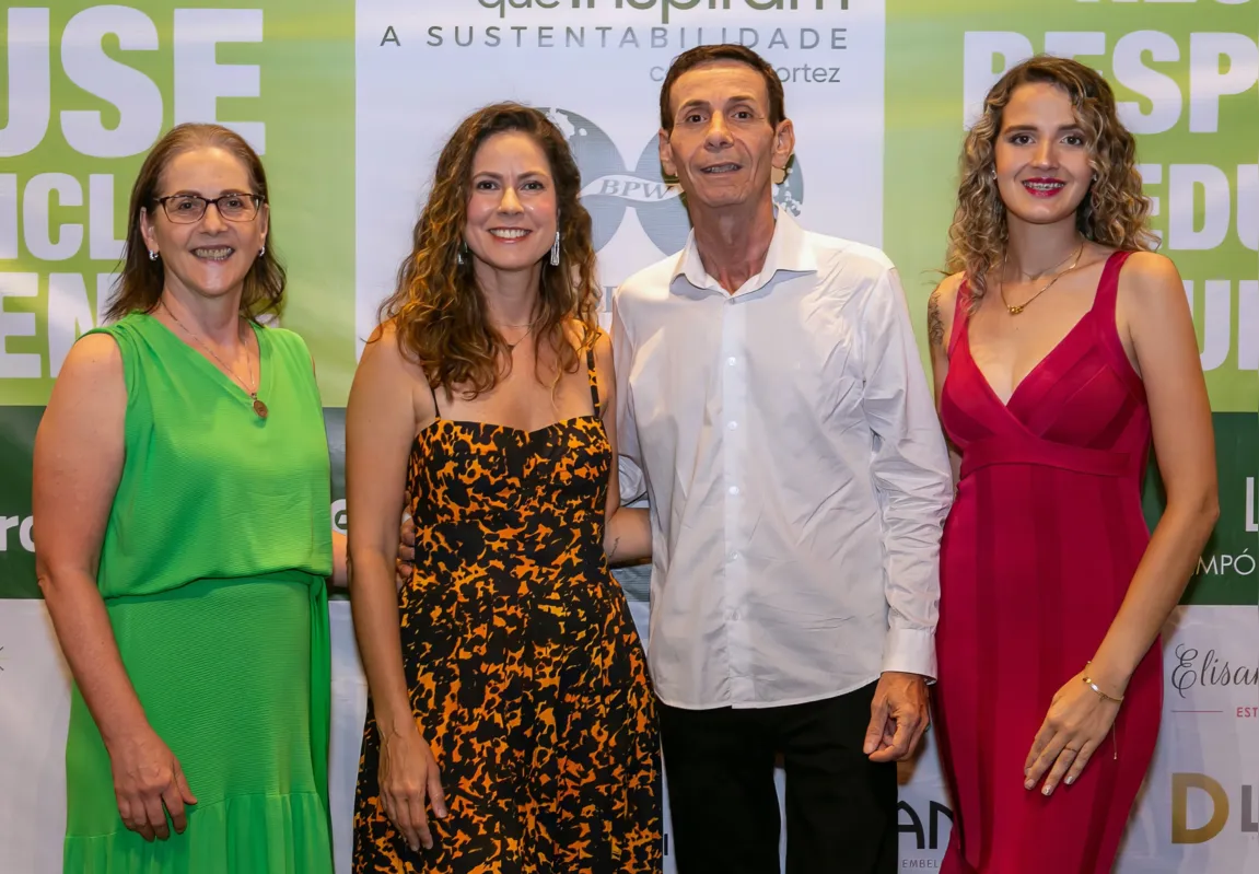 Elizabeth Debertolis, Fê Cortez, Mauricio de Freitas e Hênara Ribeiro
