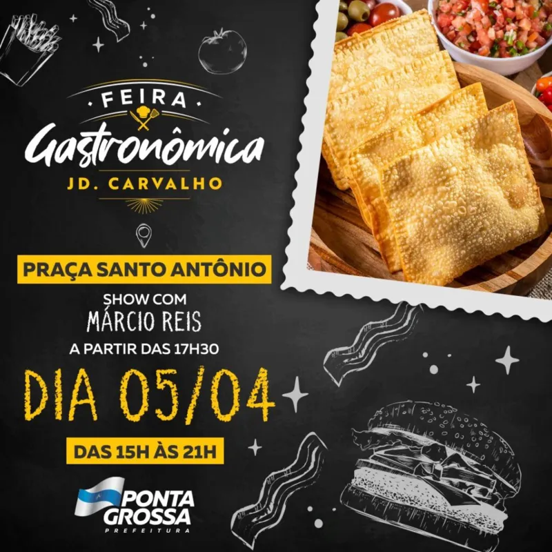 Imagem ilustrativa da imagem Feira Gastronômica terá música ao vivo nesta sexta (5)