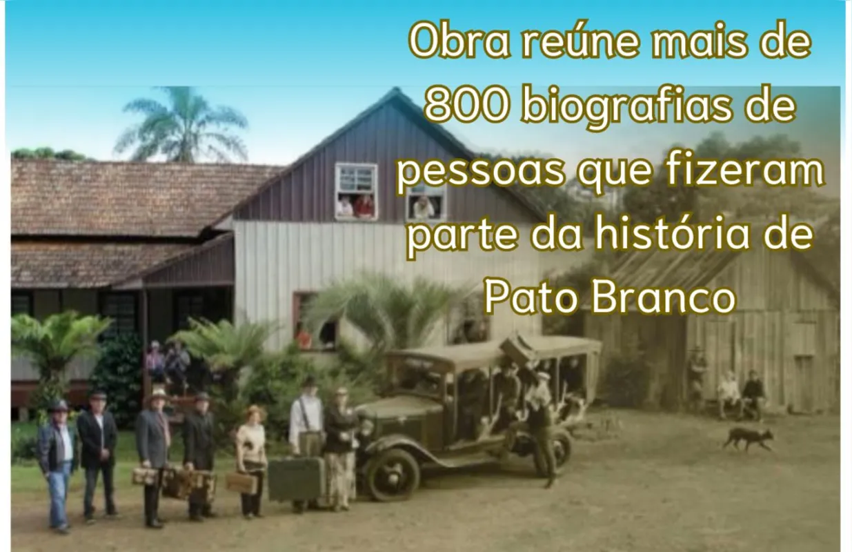 Imagem ilustrativa da imagem História de personalidades que dão nome a espaços públicos de Pato Branco é eternizada em livro
