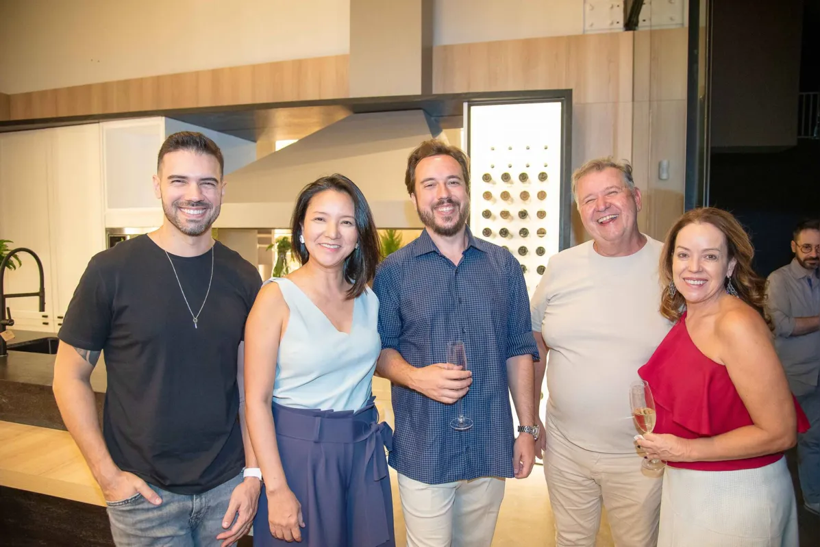 Leo Sturion, Michele Iramina, Diego Pancier, Marcelo Melhado e Maria Angela Ferraz