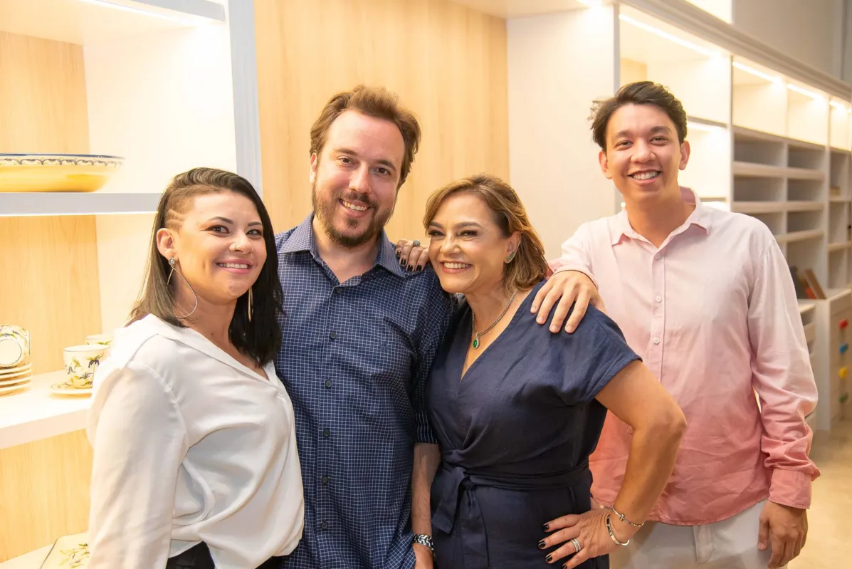 Equipe Mobitec: Daiane Moraes, Diego Pancier, Simone Silveira e Paulinho Maeda