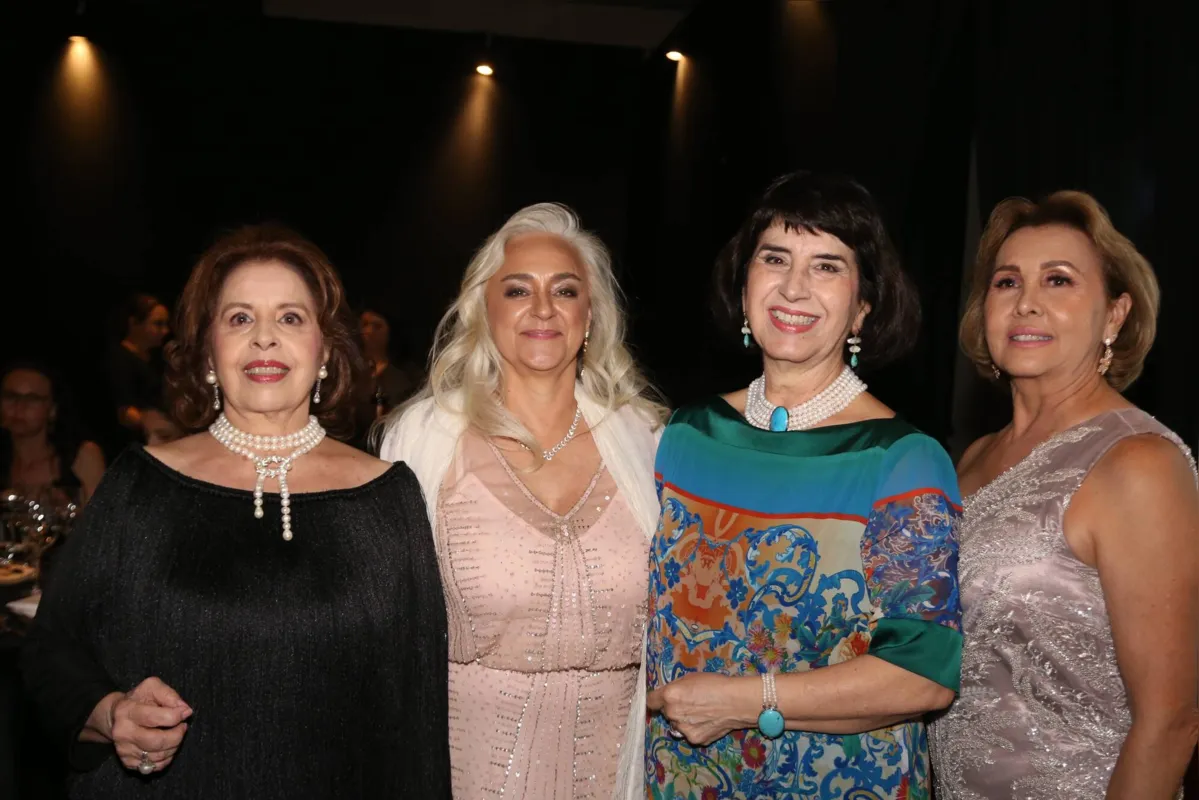 Liliane Haikal, Maria Josefa Santos, Leila Giglio e Sônia Miyamoto