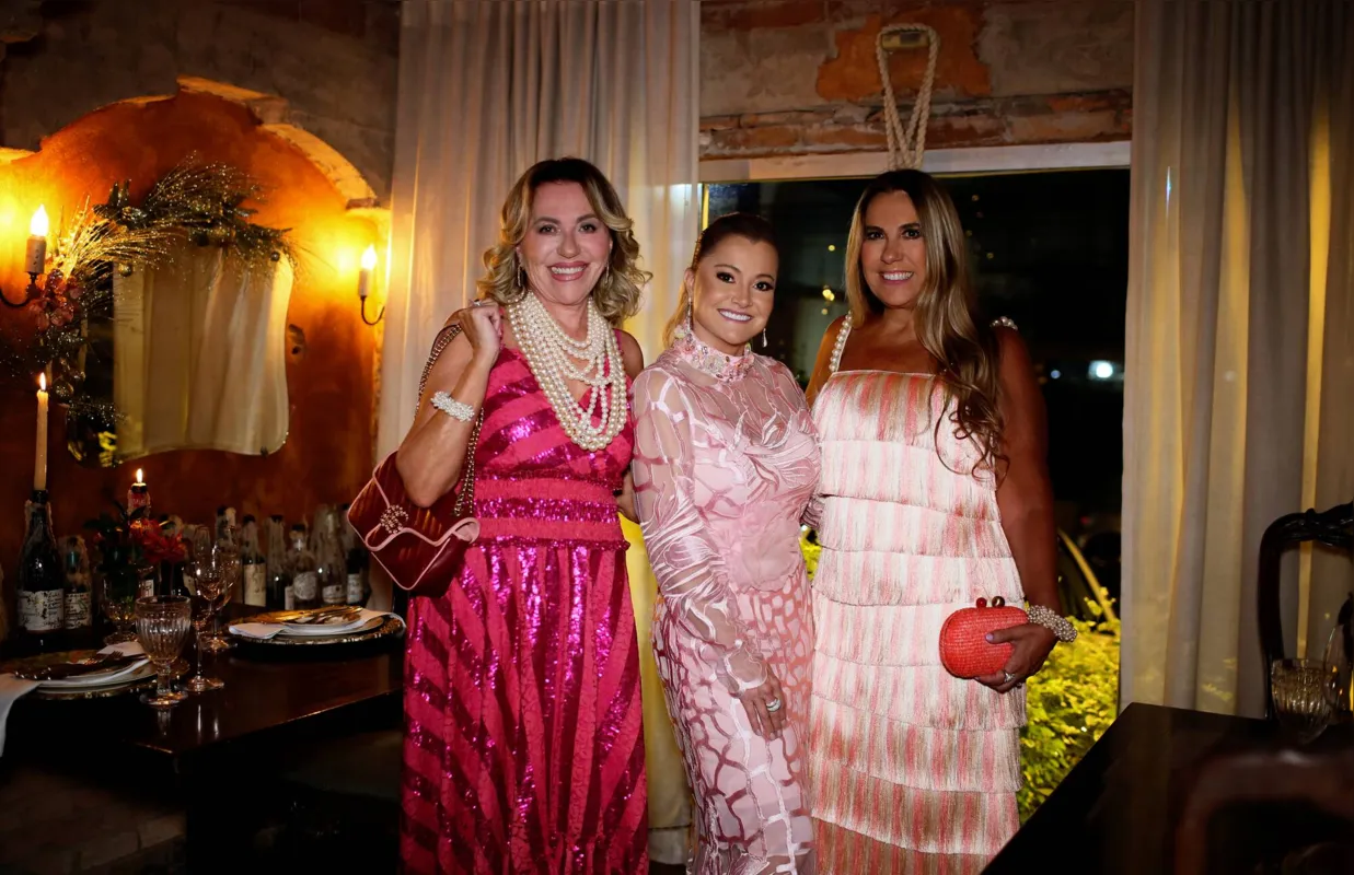 Marise entre Roni Brunetto e Helen Moreira