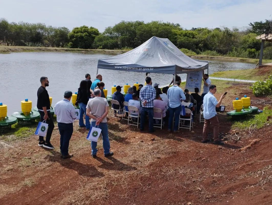 A Tarde de Campo em Piscicultura, realizada em Bela Vista do Paraíso